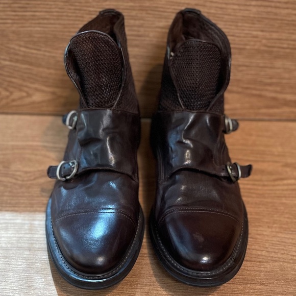 NWOB FRATELLI ROSSETTI, RARE Italian Chocolate Leather Ankle BOOT, SIZE 11 - Picture 2 of 11